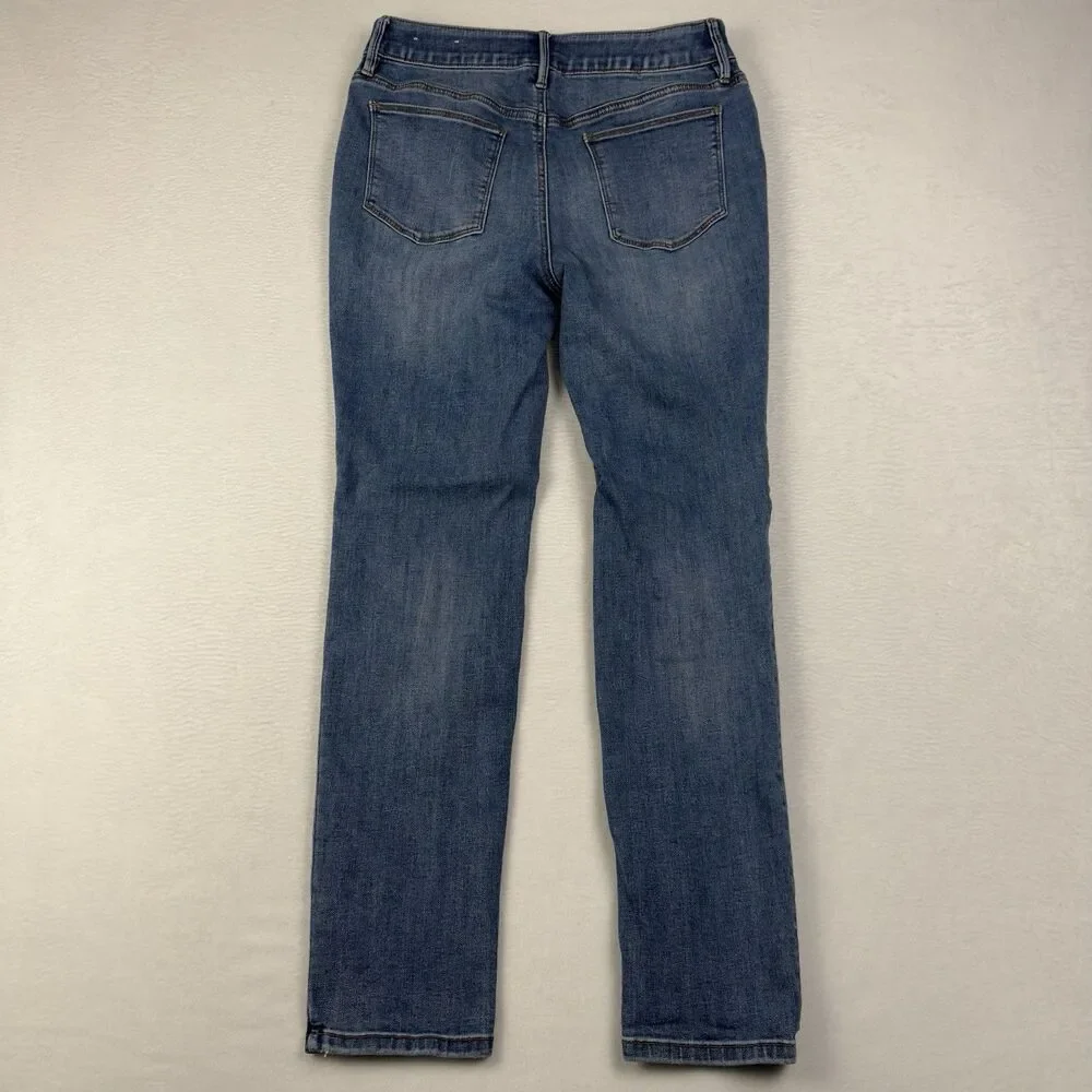 Chicos‎ Secret Stretch Denim Jegging Womens Size 6R Comfort Waist Pockets - Picture 7 of 13